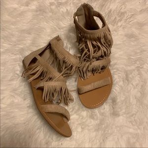Fringe Sandals